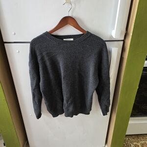 Zenana Outfitters Dark Gray Crewneck Sweater